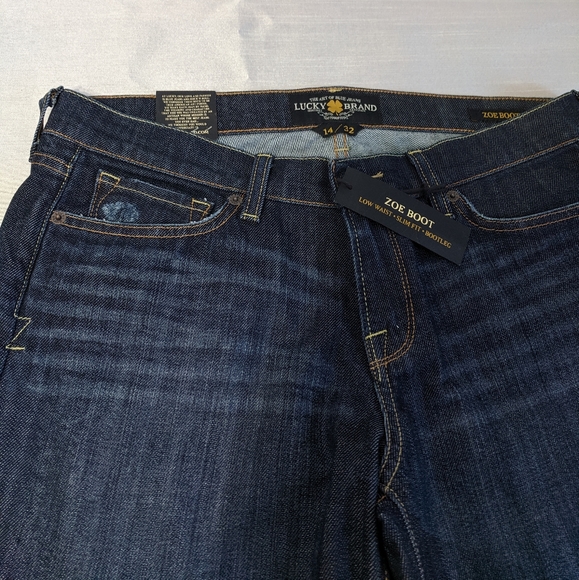 New Lucky Brand Zoe Boot Jeans - Picture 5 of 6